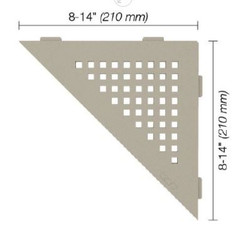 Schluter Shelf-E Triangular Square Greige SES1 D3 TSBG